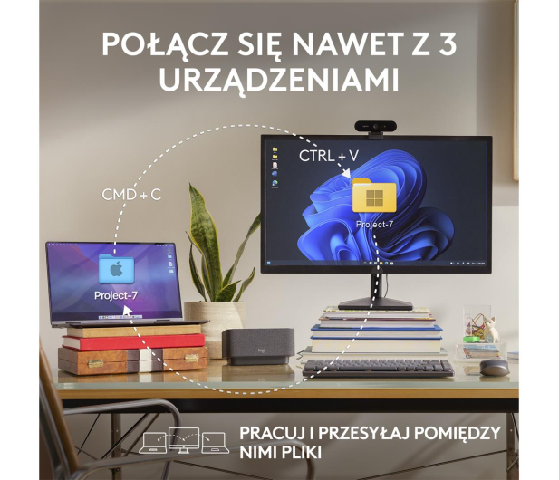 LOGITECH MX Anywhere 3S Różowy 910-006931 - 1145835 - zdjęcie 9